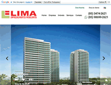 Tablet Screenshot of limaimobiliaria.com.br